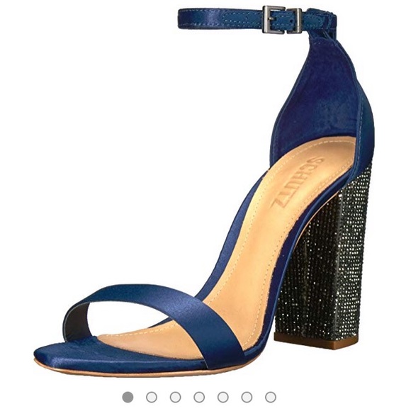 SCHUTZ Shoes - Schutz // NWT Hara Blue Rhinestone Sandal